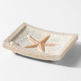 Pearl Pink Starfish Resin Soap Dish