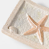 Pearl Pink Starfish Resin Soap Dish