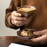 Geomuse——Stoneware Coffee Cup Gift Set